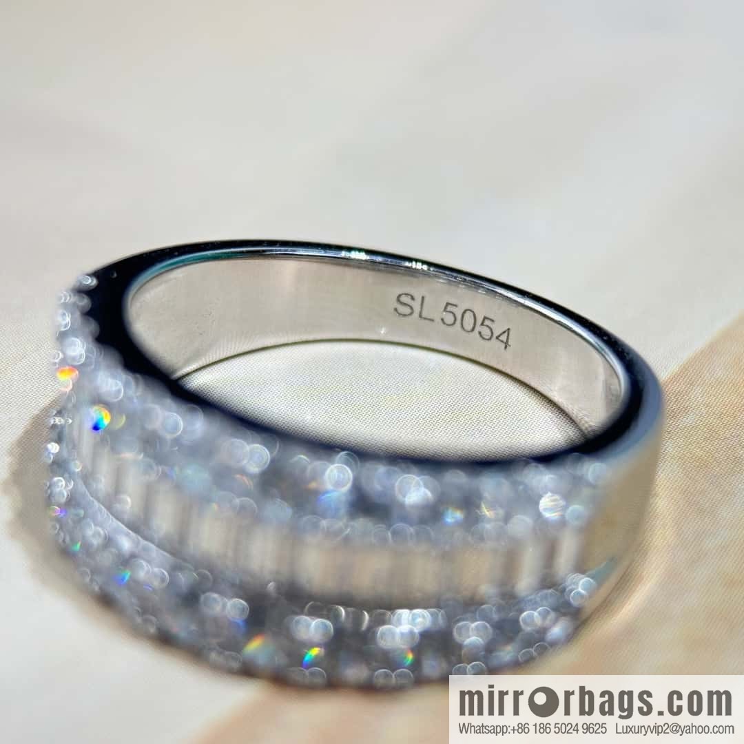 ❗️New ❗️ New ☑️ TIFFANY & Co. Half Full Diamond Square Diamond Ring