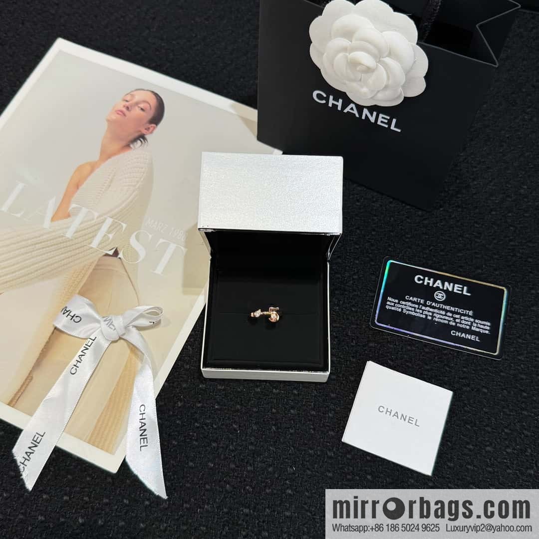 ❗️New ❗️☀️ New ☑️ Chanel COCO series 5-character ring ☀️