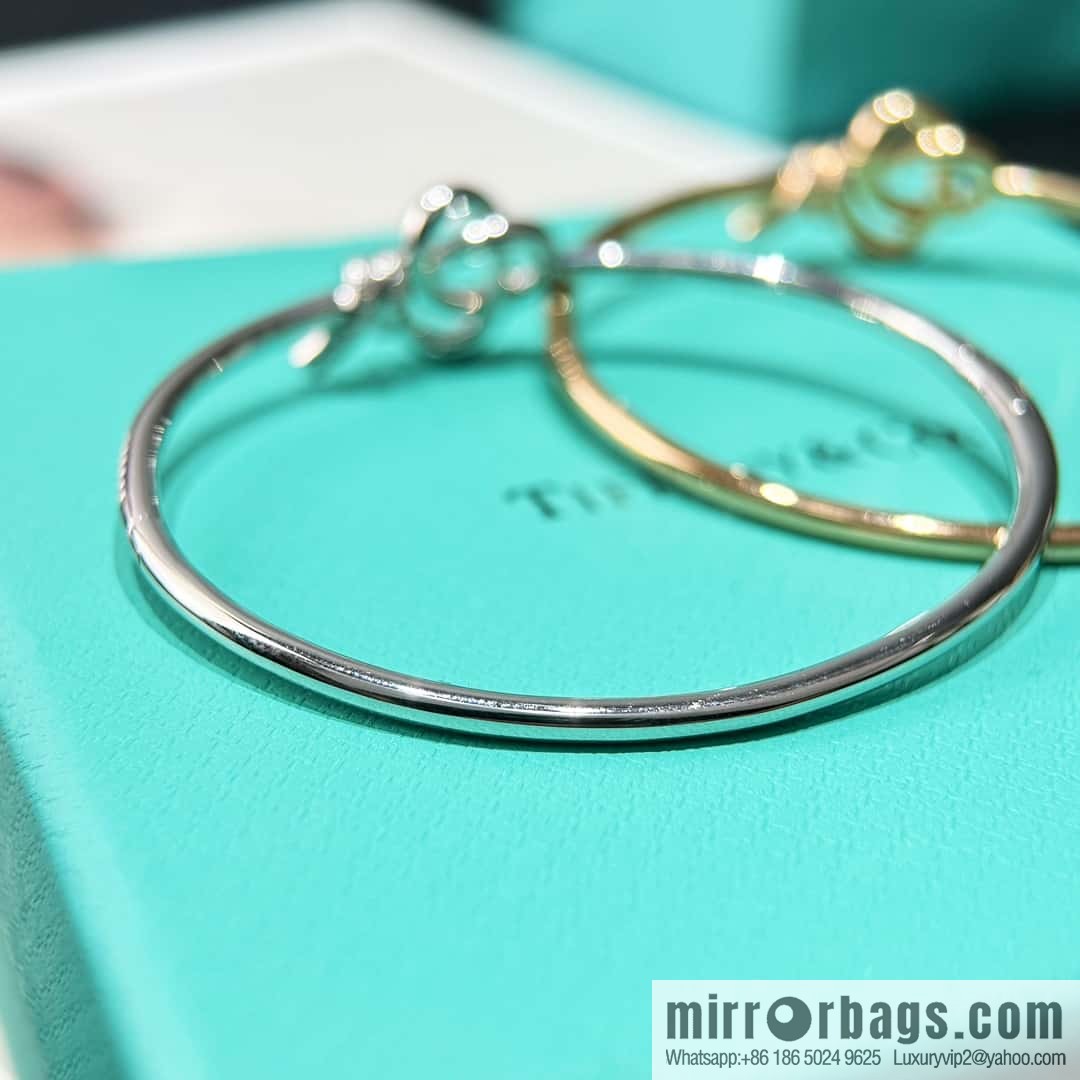 ❗️New ❗️ New ☑️ TIFFANY & Co. Woven Full Diamond Key Bracelet