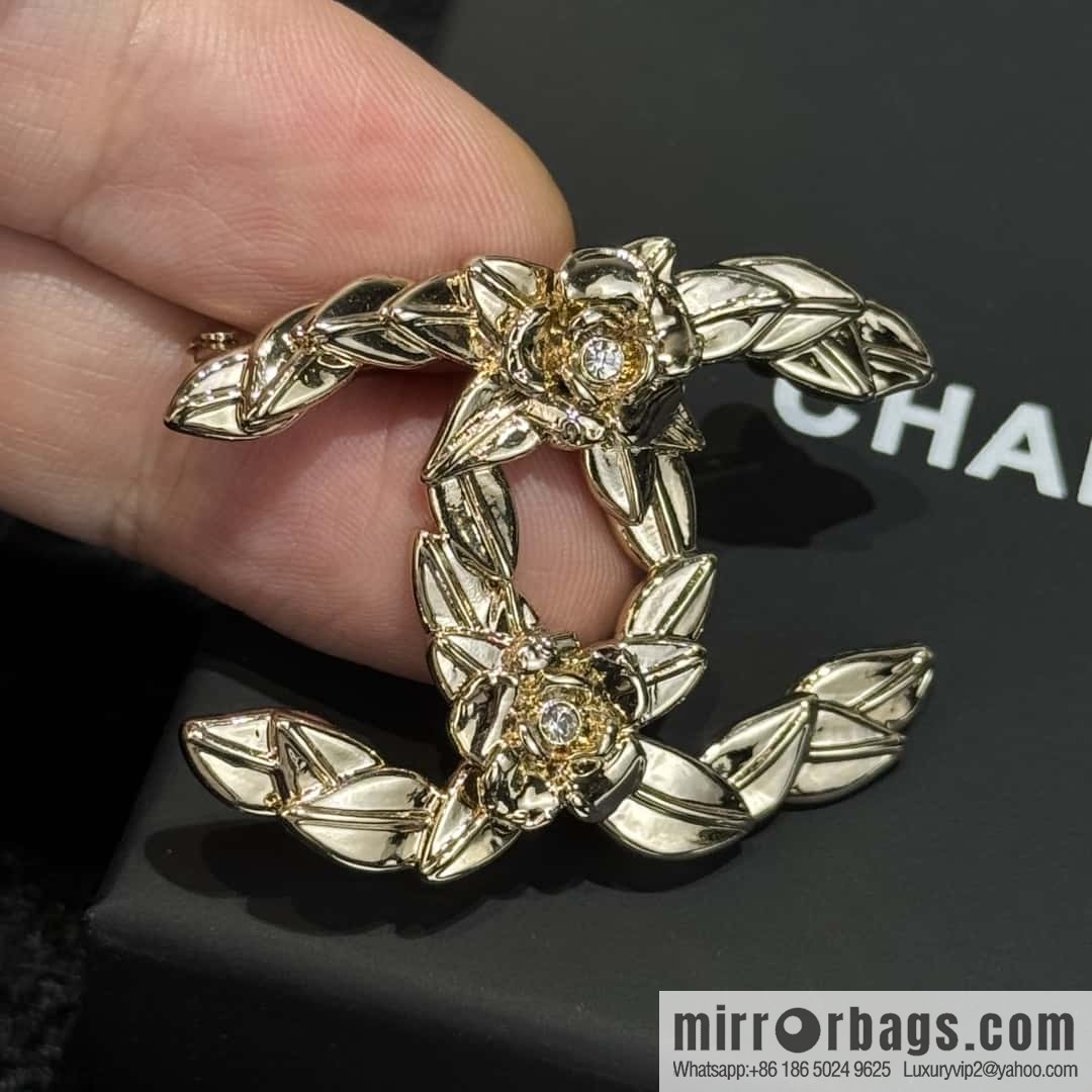 ❗️New ❗️☀️ New ☑️ Chanel Double C Brooch ☀️