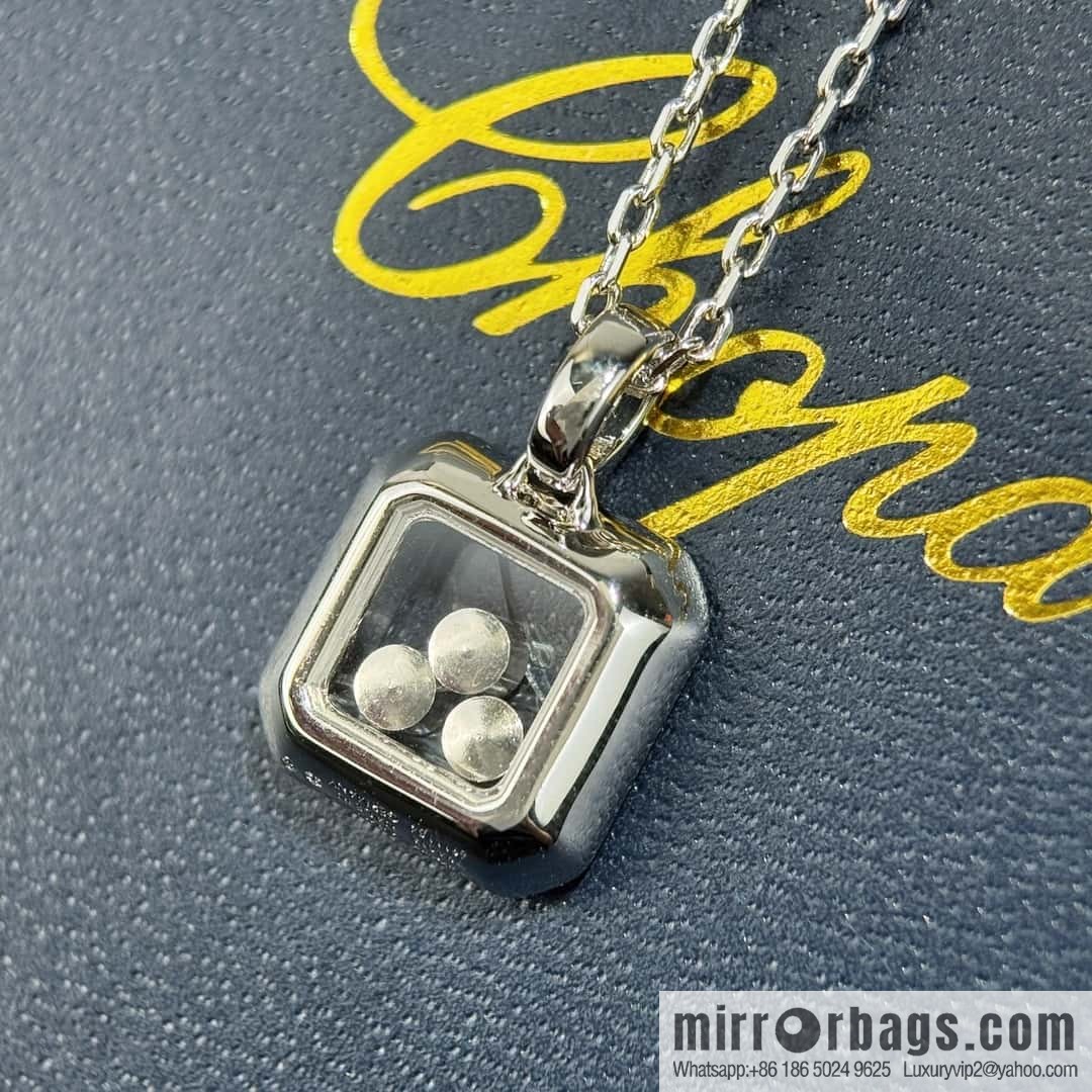❗️New ❗️ Chopard square full diamond necklace