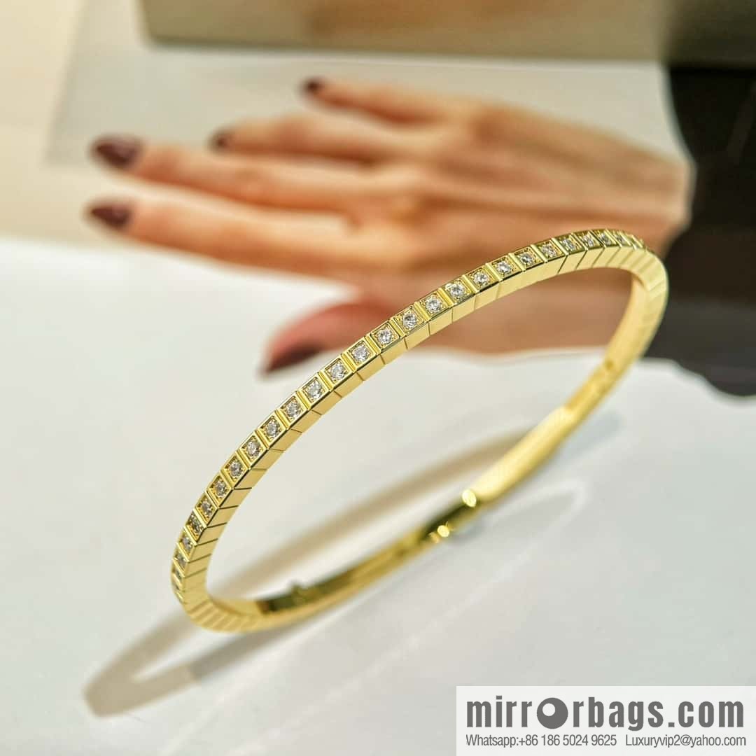 ❗️New ❗️ full diamond, Chopard ICE CUBE series small square bracelet
