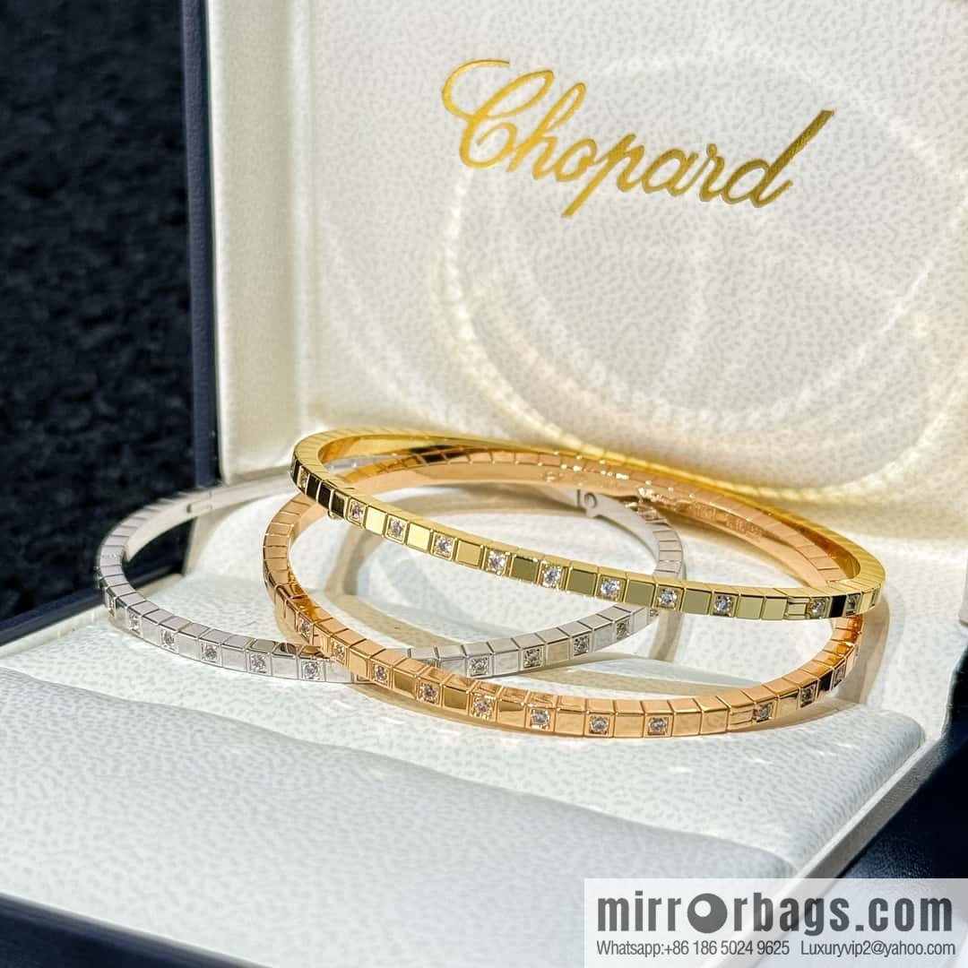 ❗️New ❗️ Spacer Diamond Chopard ICE CUBE Small Square Bracelet