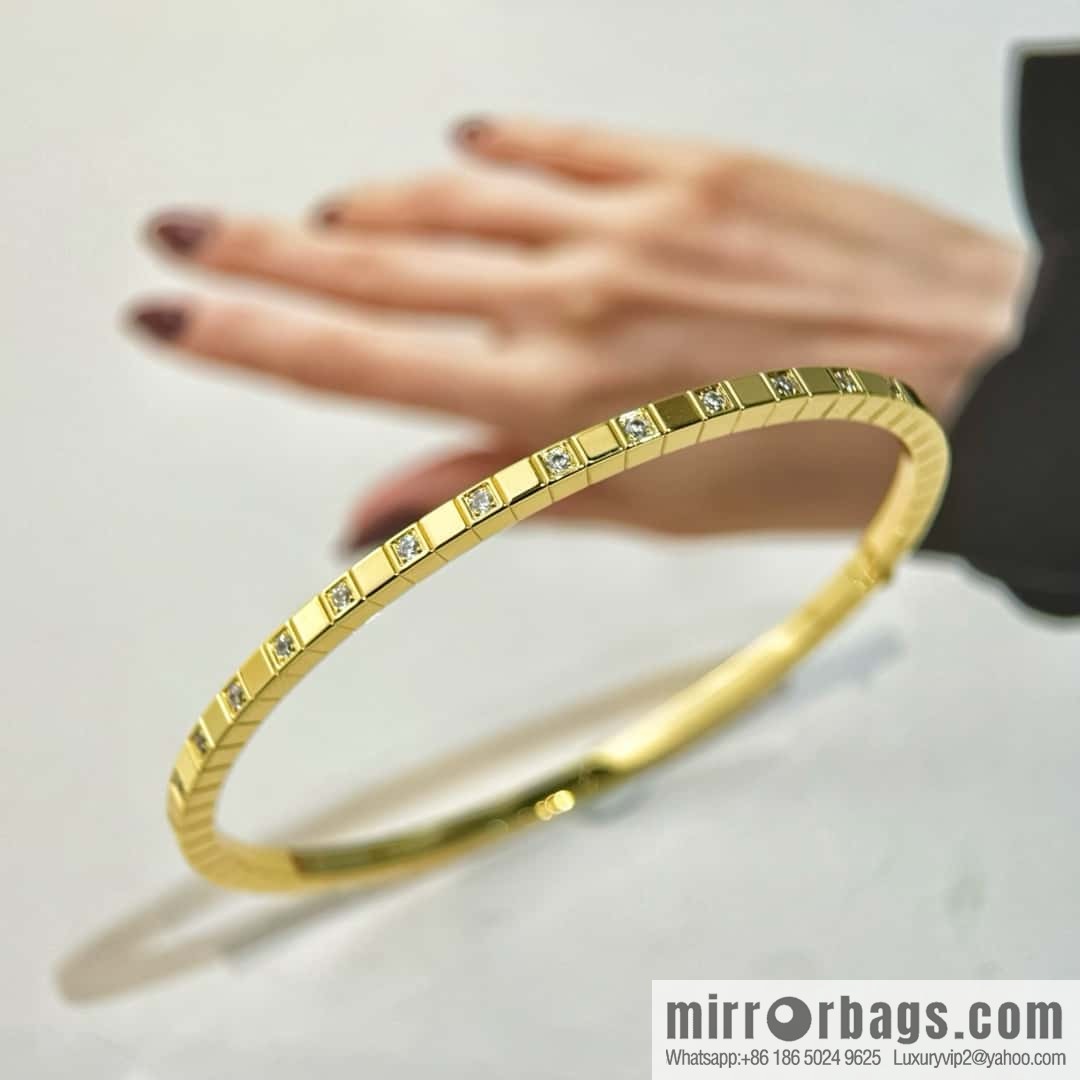 ❗️New ❗️ Spacer Diamond Chopard ICE CUBE Small Square Bracelet