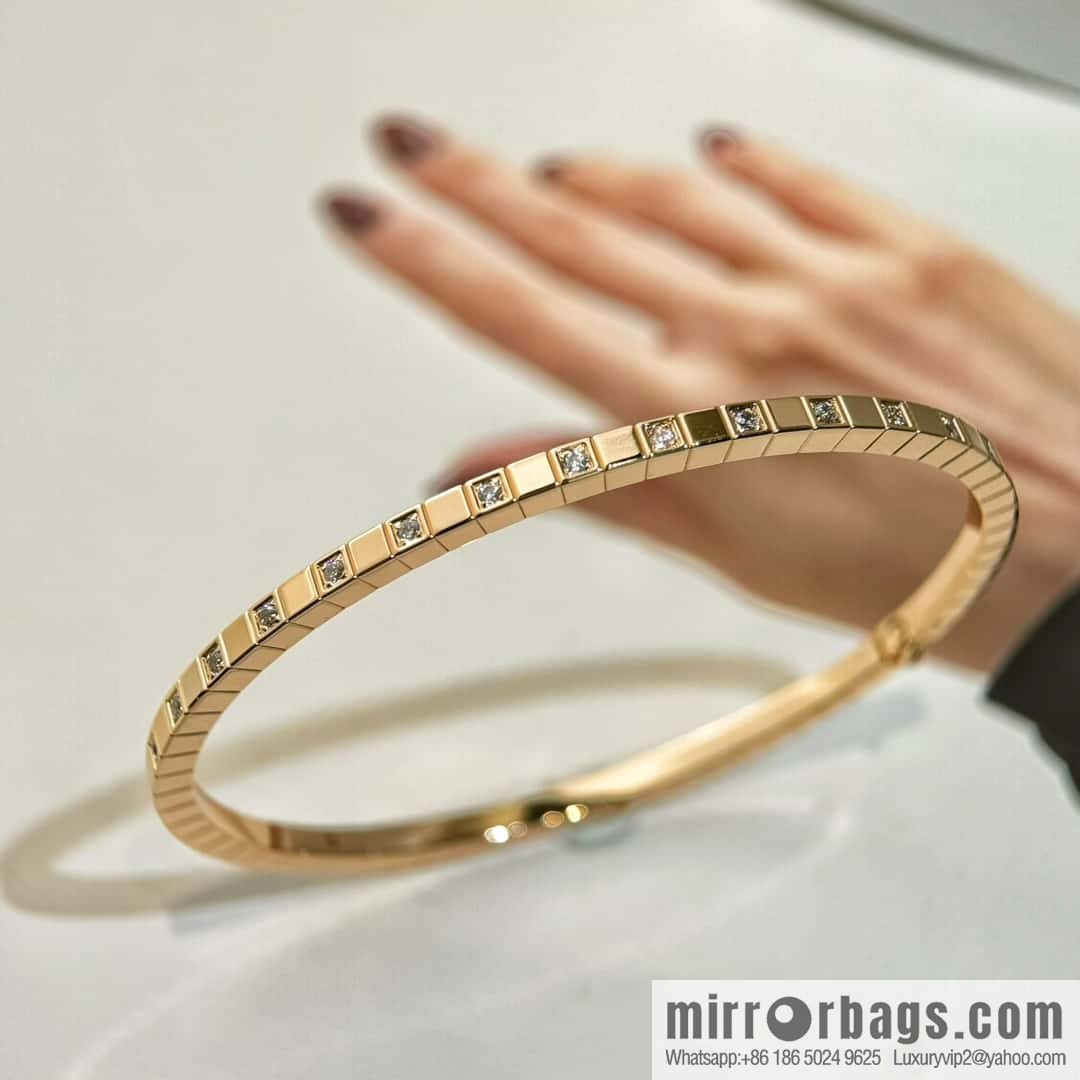 ❗️New ❗️ Spacer Diamond Chopard ICE CUBE Small Square Bracelet