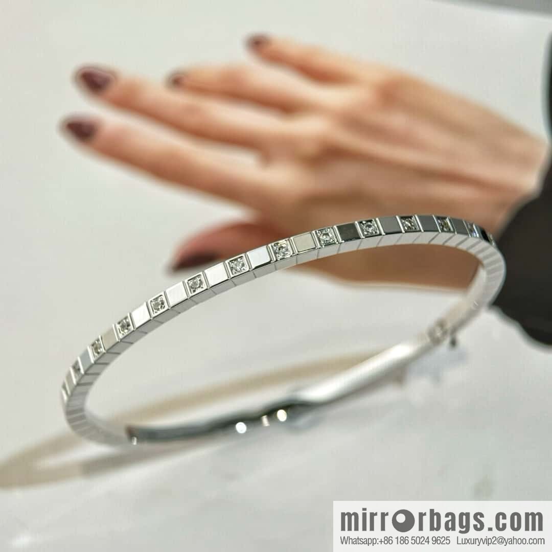 ❗️New ❗️ Spacer Diamond Chopard ICE CUBE Small Square Bracelet