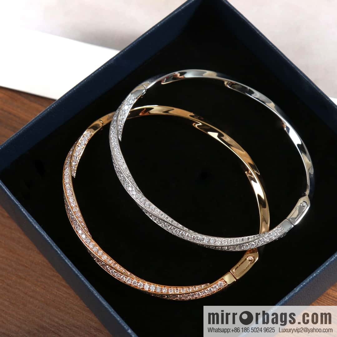 ❗️New ❗️ GRAFF Graff Spiral Inlaid Diamond Spiral Full Diamond Bracelet