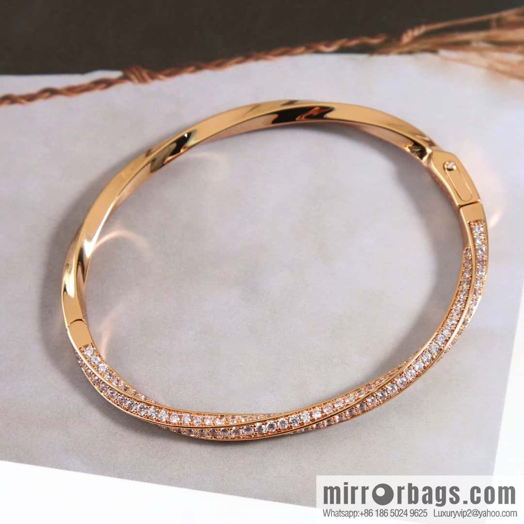 ❗️New ❗️ GRAFF Graff Spiral Inlaid Diamond Spiral Full Diamond Bracelet