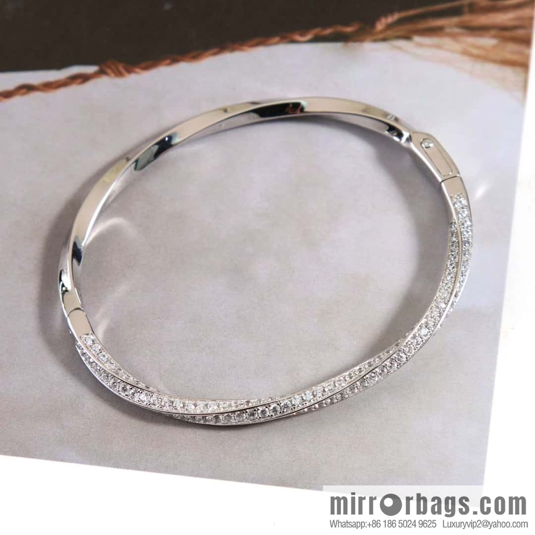 ❗️New ❗️ GRAFF Graff Spiral Inlaid Diamond Spiral Full Diamond Bracelet