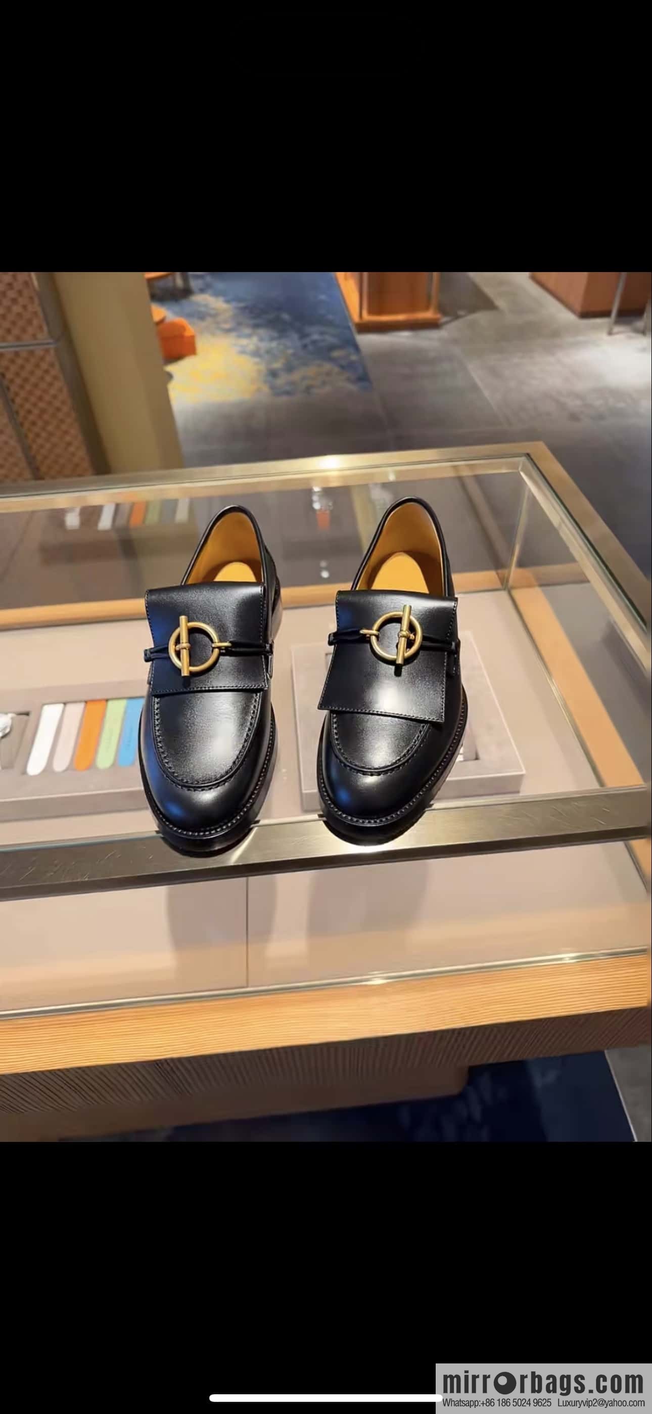 HERMES 108 lmpact loafer-loafers, black/Noir calfskin/calfskin