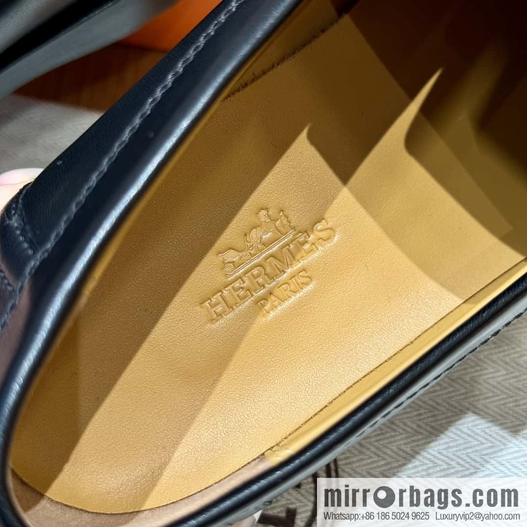 HERMES 108 lmpact loafer-loafers, black/Noir calfskin/calfskin