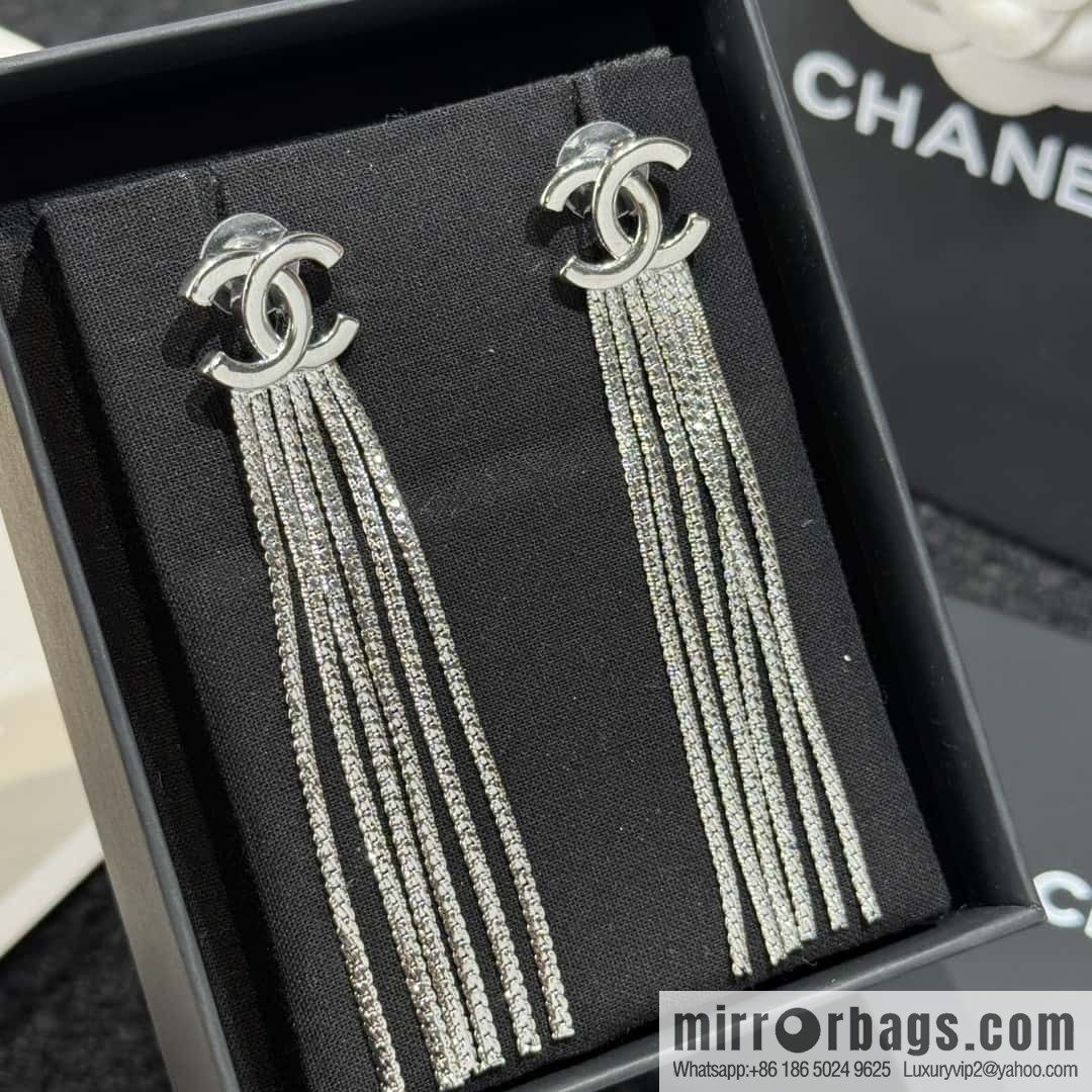 ❗️New ❗️☀️ new ☑️ chanel c2 double c tassel earrings ☀️