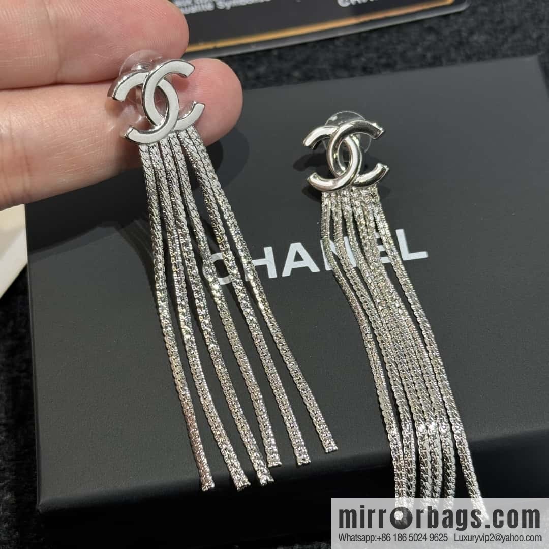 ❗️New ❗️☀️ new ☑️ chanel c2 double c tassel earrings ☀️