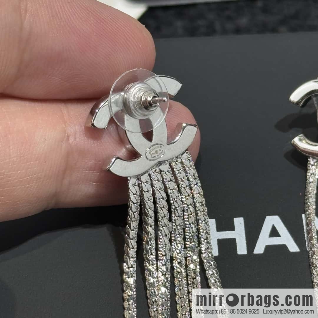 ❗️New ❗️☀️ new ☑️ chanel c2 double c tassel earrings ☀️