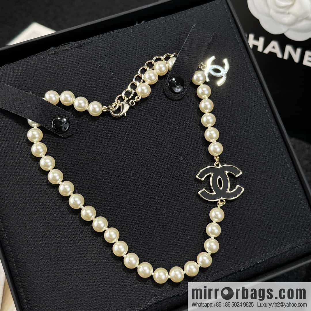 ❗️New ❗️☀️ New ☑️ Chanel Double C Pearl Necklace ☀️