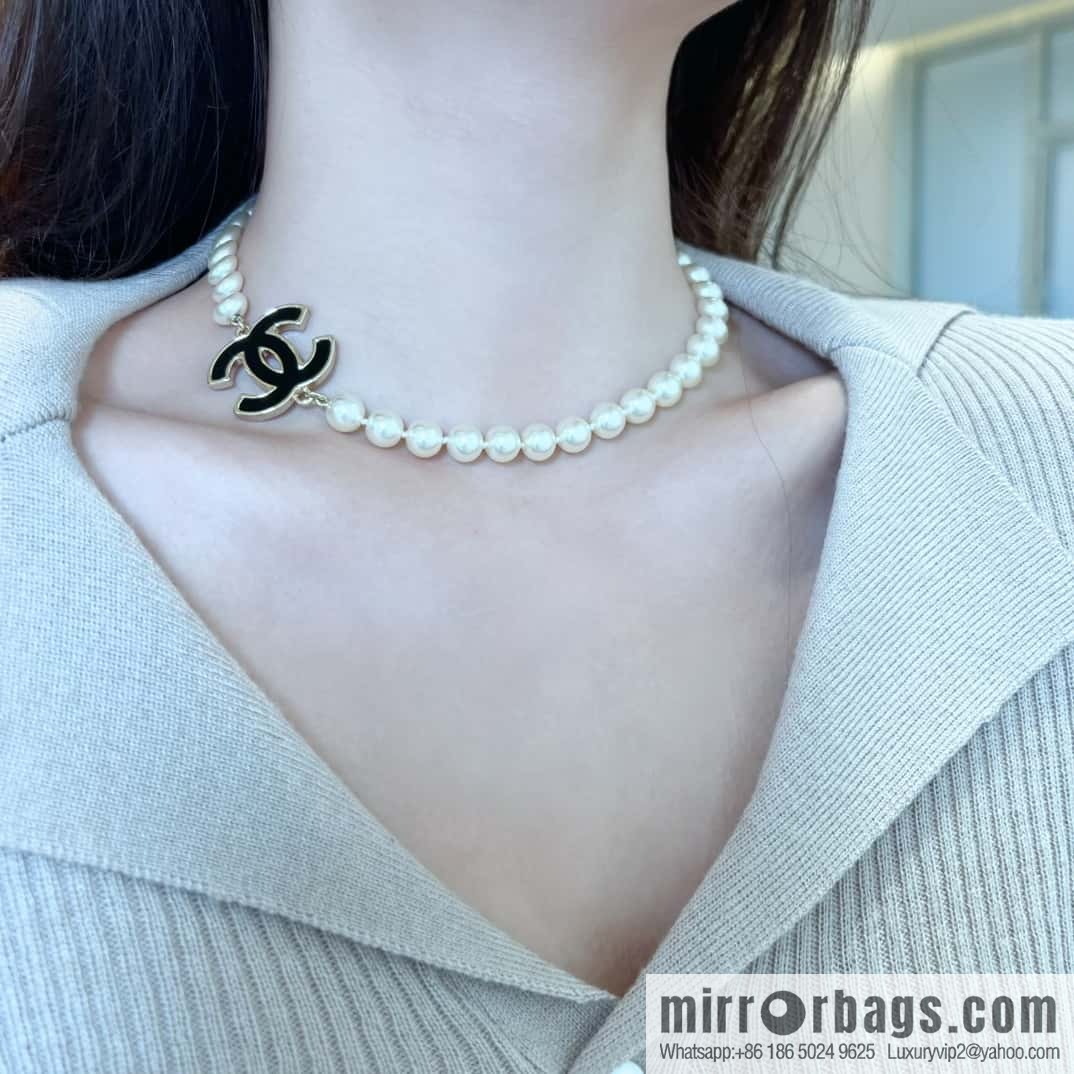 ❗️New ❗️☀️ New ☑️ Chanel Double C Pearl Necklace ☀️
