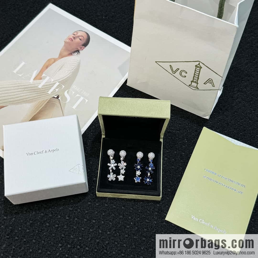 ❗️New ❗️ ☀️ Van Cleef & Arpels A Midsummer Night's Dream Folie des Pres Earrings Earrings ☀️