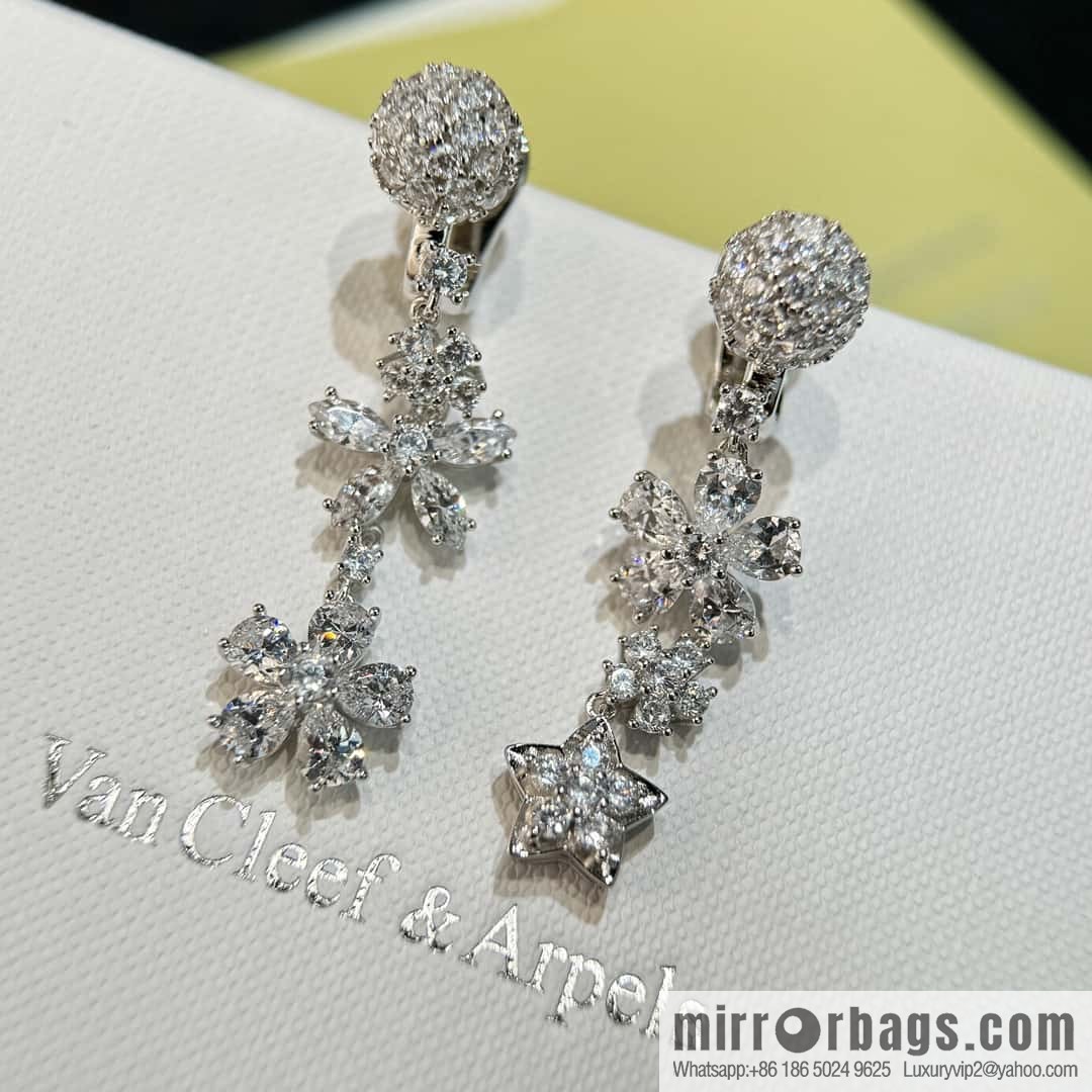 ❗️New ❗️ ☀️ Van Cleef & Arpels A Midsummer Night's Dream Folie des Pres Earrings Earrings ☀️