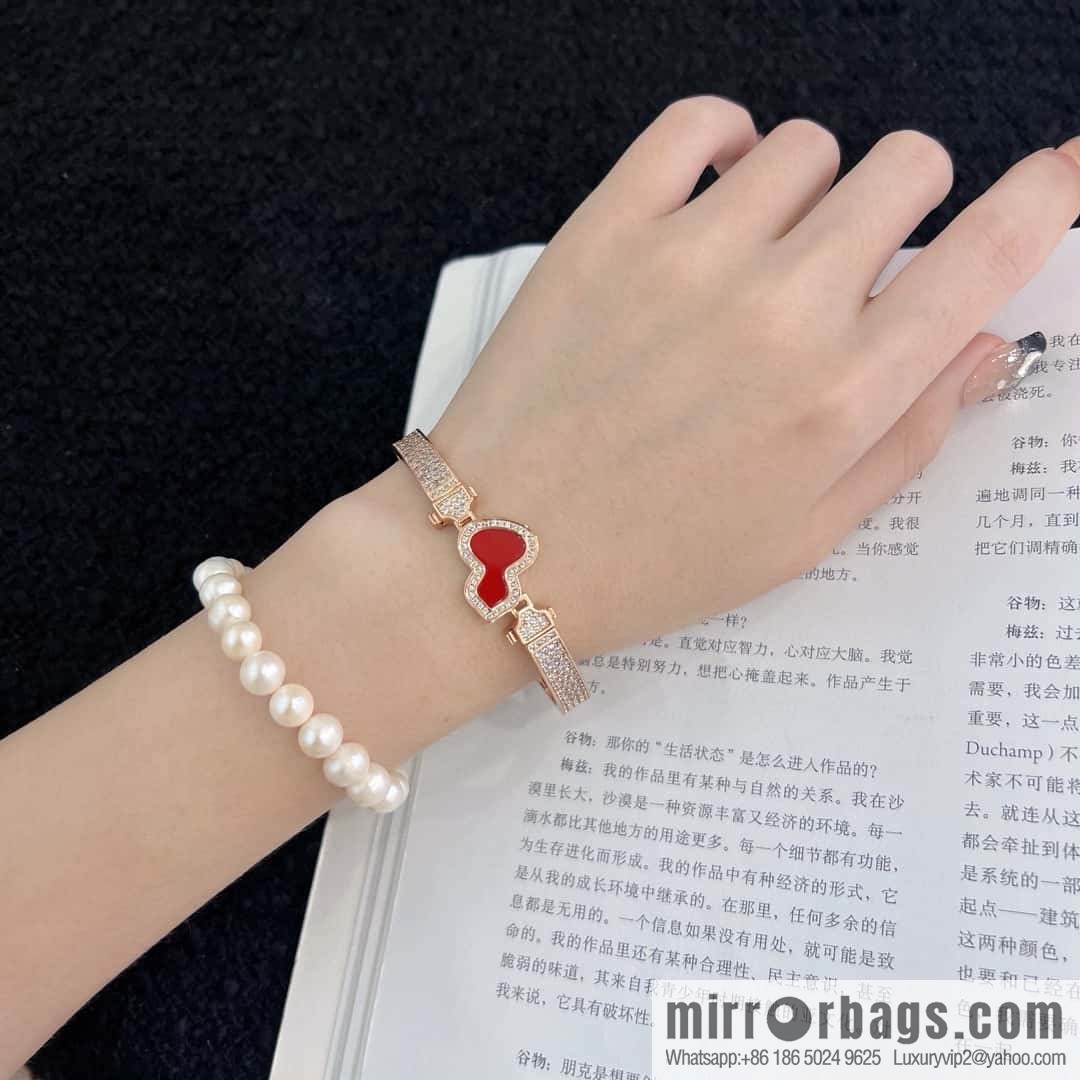❗️New ❗️ ☀️ Qeelin Kirin Petite Wulu agate malachite white fritillary gourd bracelet bracelet ☀️