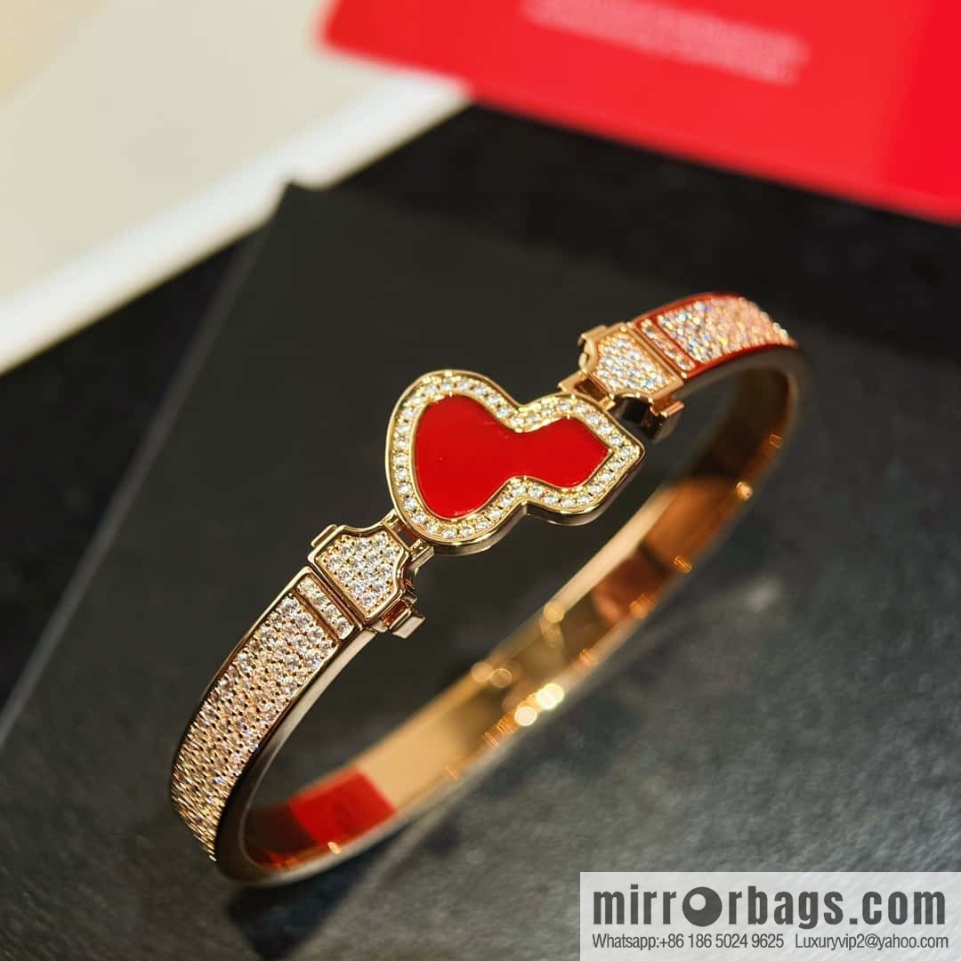 ❗️New ❗️ ☀️ Qeelin Kirin Petite Wulu agate malachite white fritillary gourd bracelet bracelet ☀️