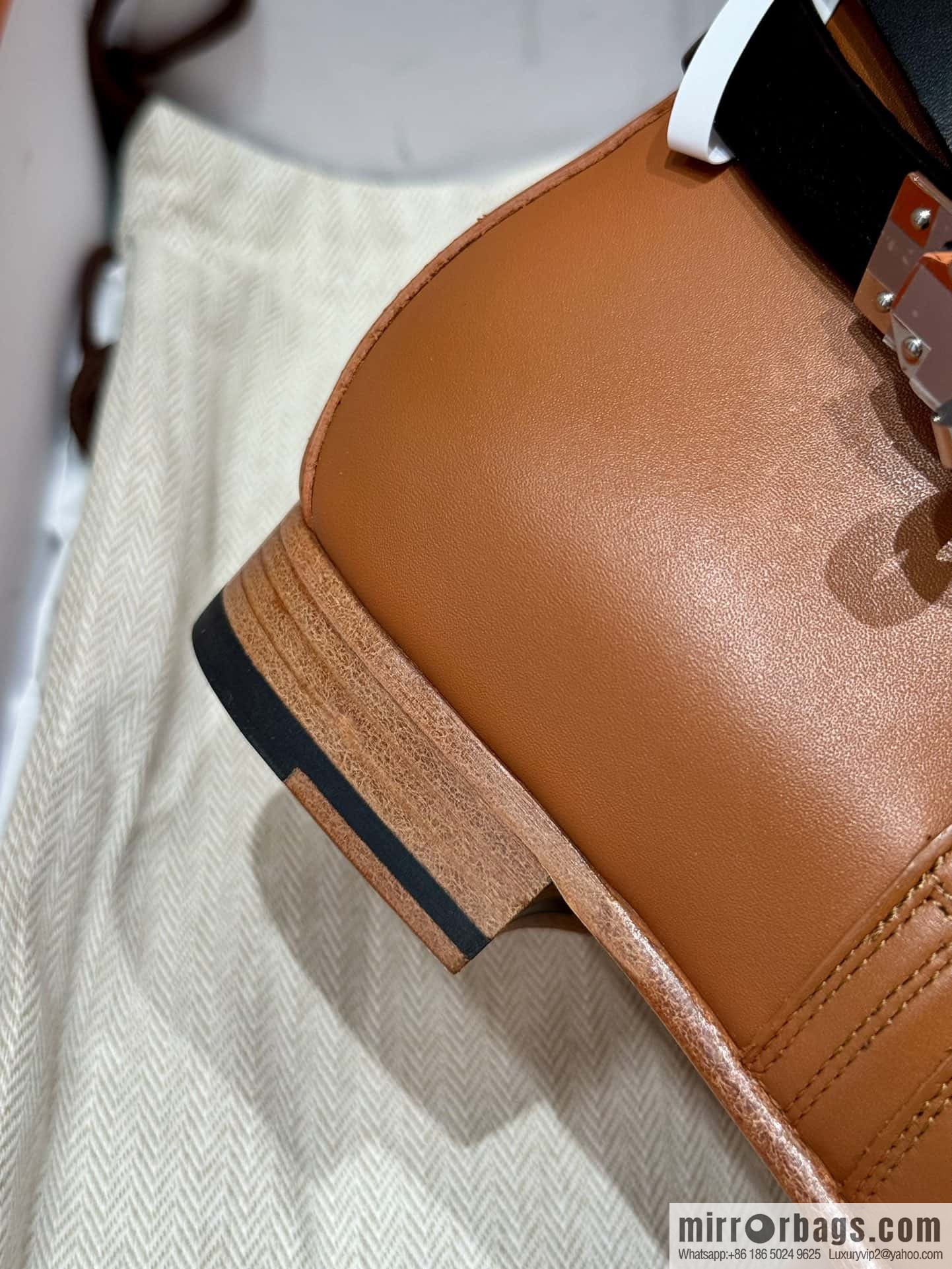 HERMES 193 Neo & Bare Boots, Gold Brown/37/Gold/Black/89/Noir Calfskin/Calfskin
