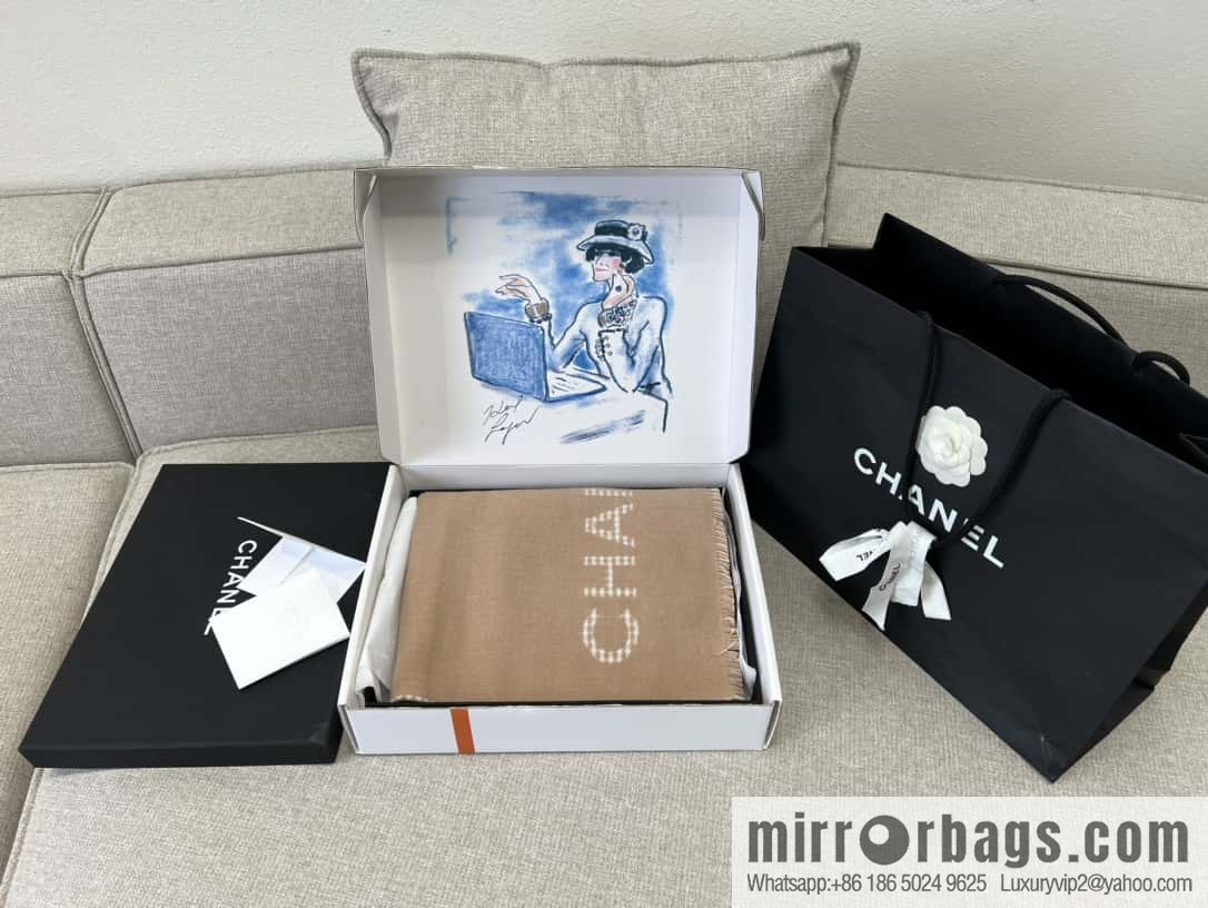 ππππππο½πππ thousand bird grid color matching double-sided cashmere scarf βͺοΈ milk tea color