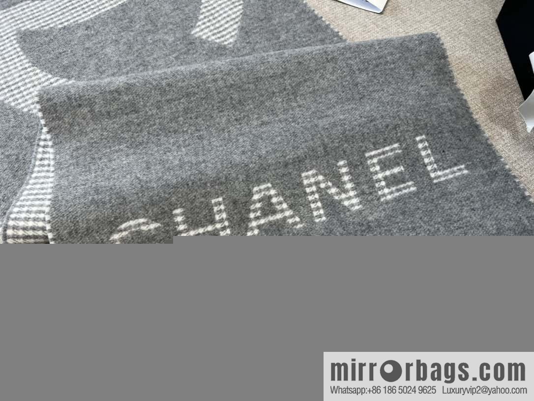 ππππππο½πππ thousand bird grid color matching double-sided cashmere scarf βͺοΈ gray