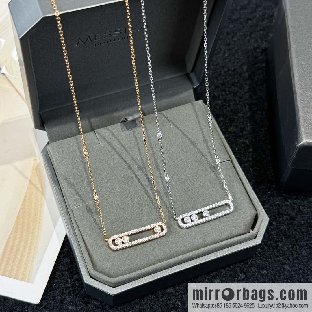 ❗️New ❗️ ☀️ Messika Three Diamond Glossy Necklace ☀️