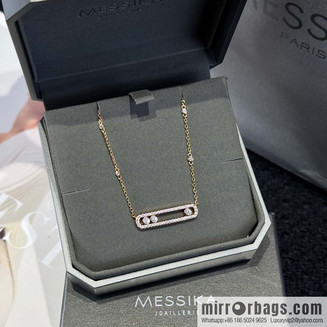 ❗️New ❗️ ☀️ Messika Three Diamond Glossy Necklace ☀️