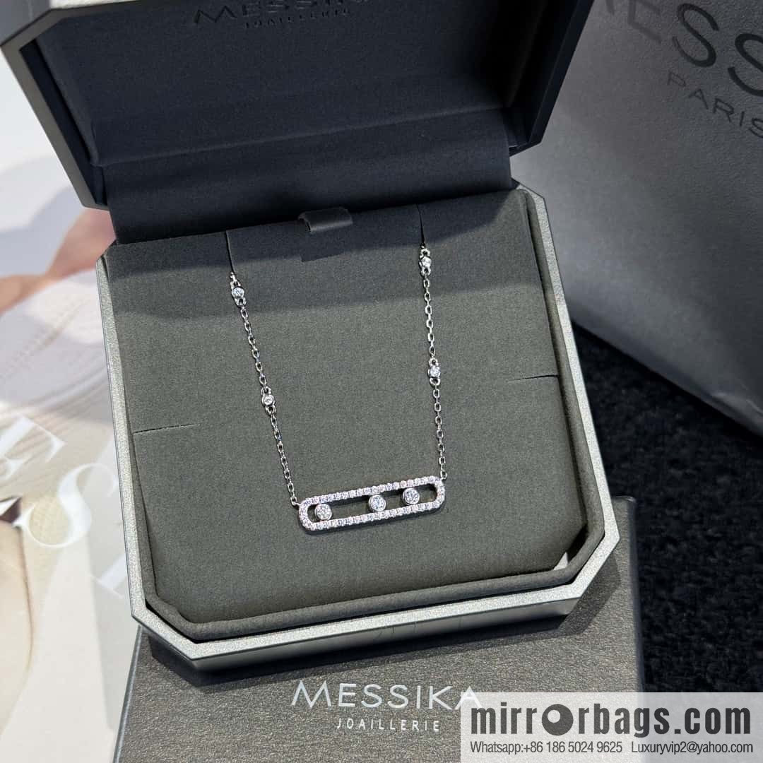 ❗️New ❗️ ☀️ Messika Three Diamond Glossy Necklace ☀️