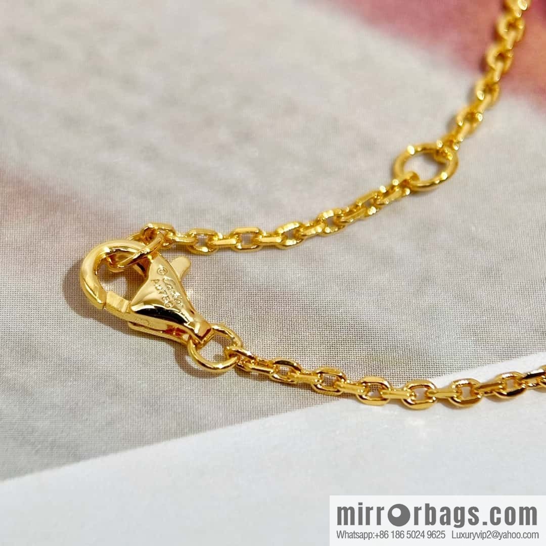 ❗New ❗ ☀ Cartier Cartier Glossy, Full Diamond, Nail Necklace ☀