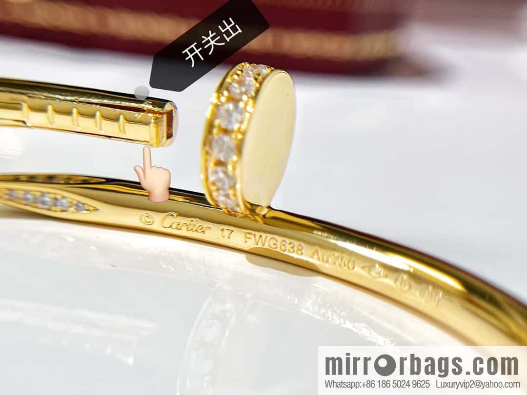 ❤️Popular (new version) ☀️ glossy model ☀️ Cartier LOVE series, glossy nail bracelet  ☀️