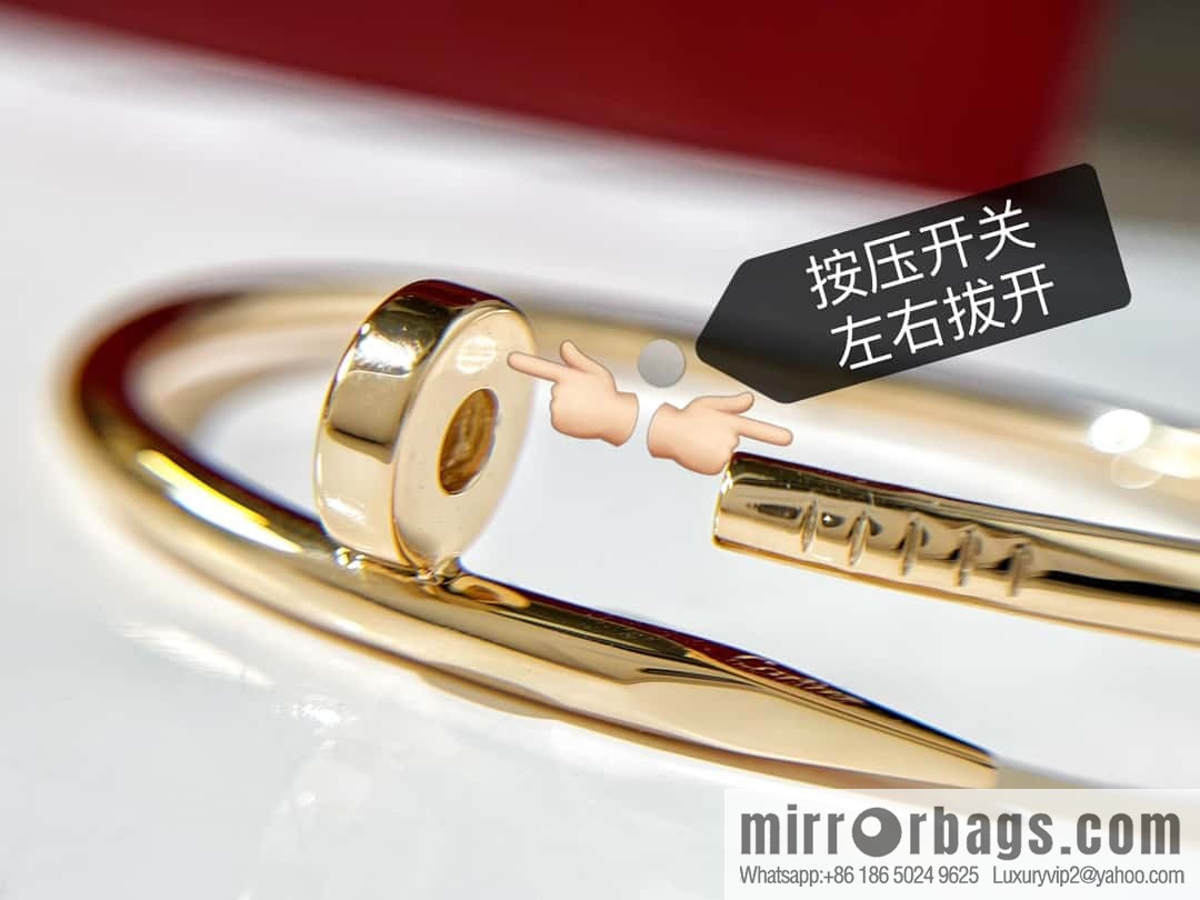 ❤️Popular (new version) ☀️ glossy model ☀️ Cartier LOVE series, glossy nail bracelet  ☀️