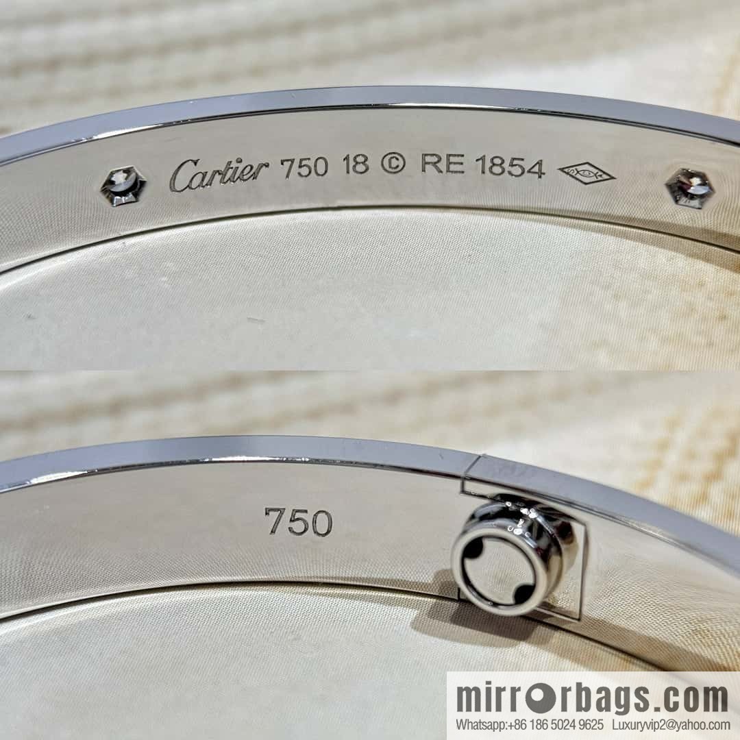 ❗️New ❗️ ☀️ Cartier Cartier Brushed LOVE Series Bracelet with Diamond ☀️