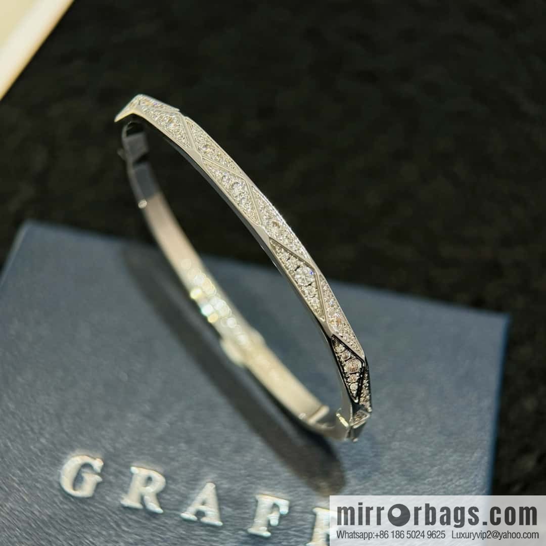 ❗️New ❗️ GRAFF Rhombus Half Diamond Bracelet Bracelet with Diamond