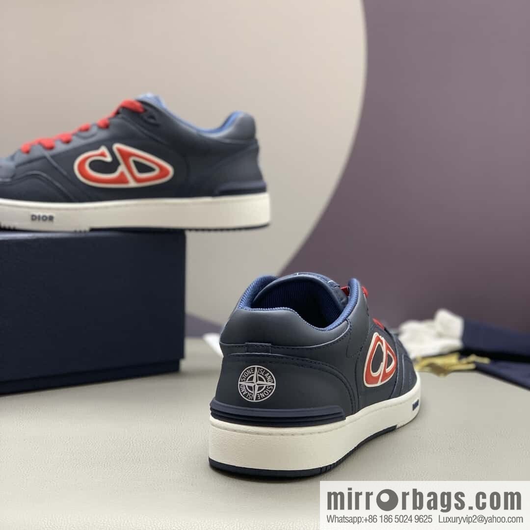DIOR 🔥 couple stone island joint B57 sports and leisure shoes