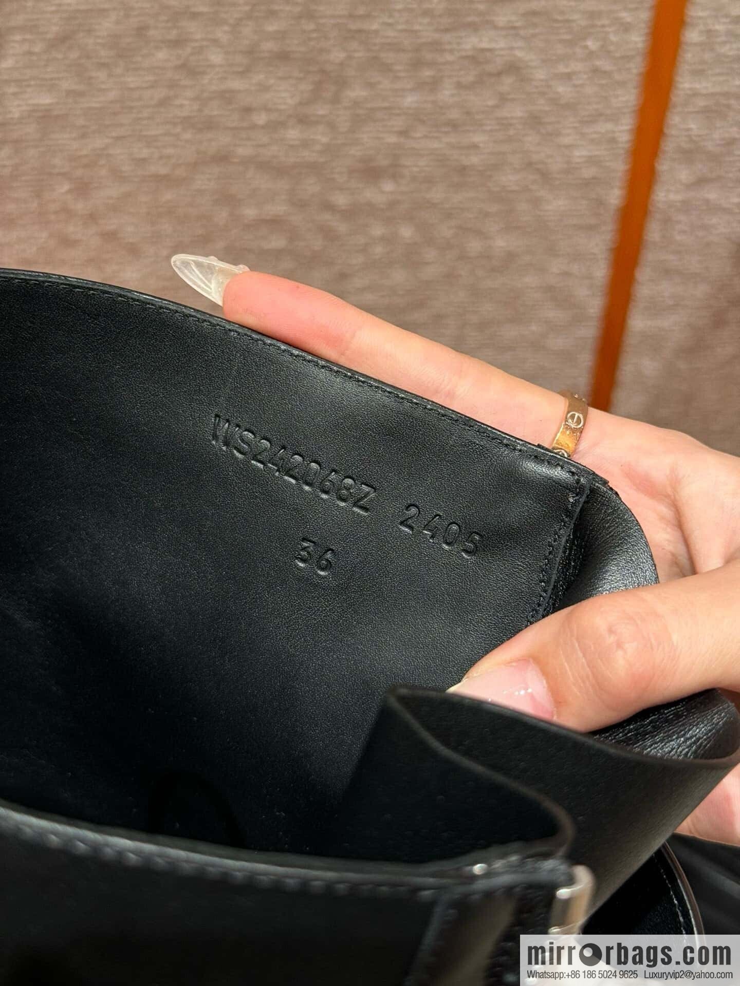 HERMES 218 Jaime Boots, black/Noir calfskin/calfskin