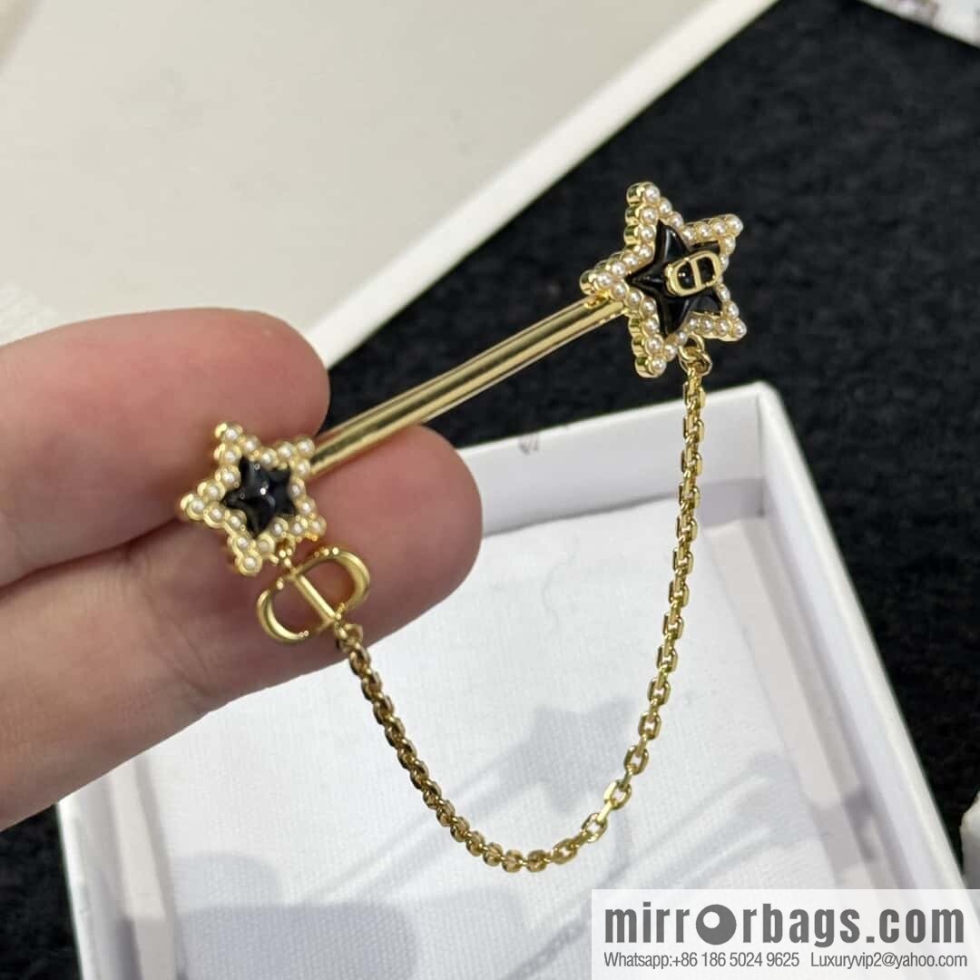 ❗️New ❗️☀️ New ☑️ Dior Five-pointed Star Fringe Brooch ☀️