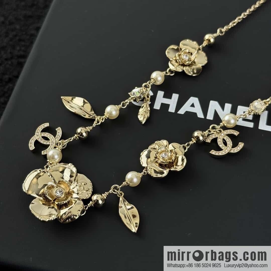 ❗️New ❗️☀️ New ☑️ Chanel Double C Gold Camellia Belt Waist Chain ☀️