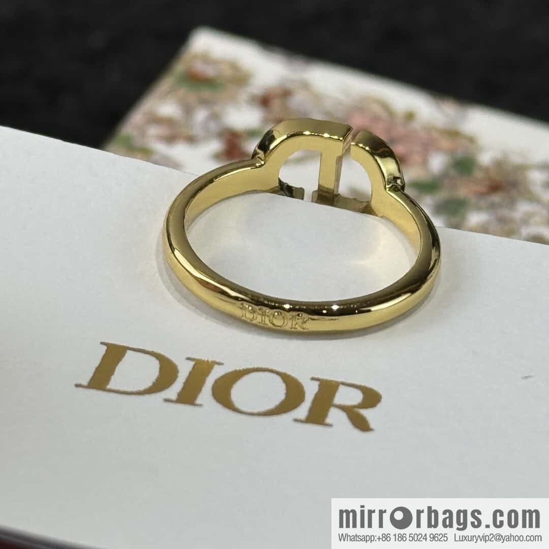 New ☑️ Dior full diamond CD pentagram ring