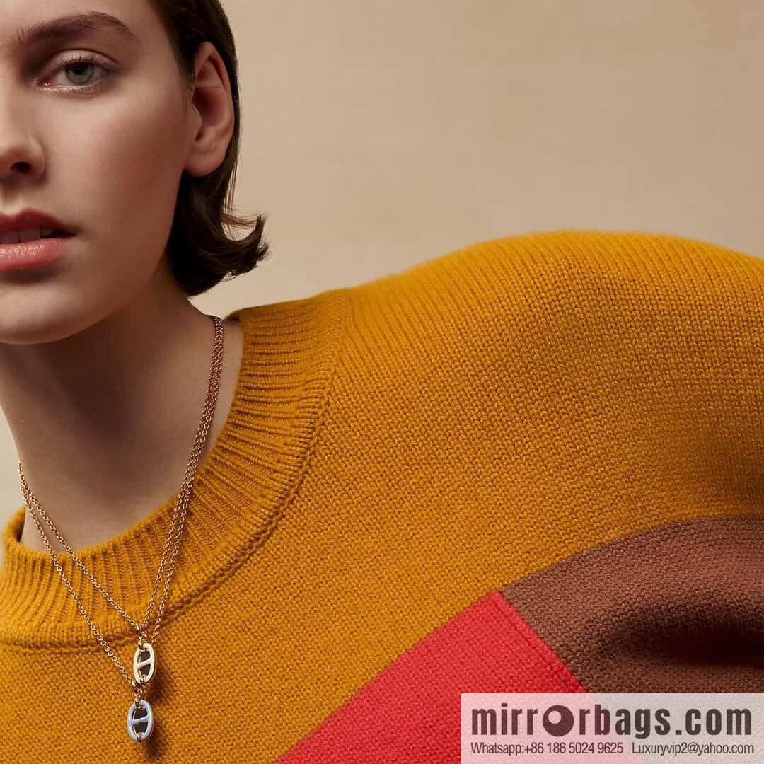 ❗️New ❗️ New ☑️ Hermès HERMES Pig Nose Mini Maillon Necklace