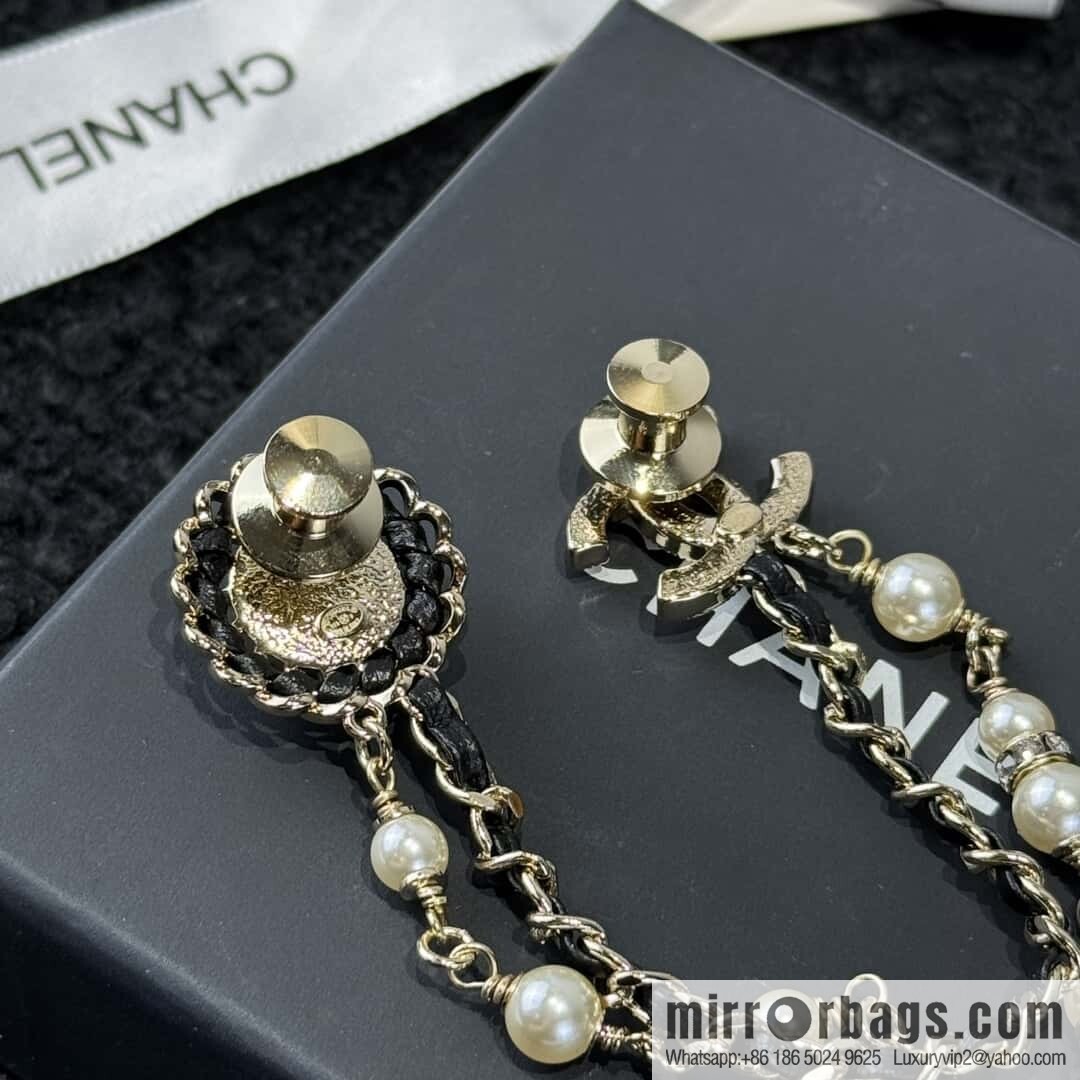 ❗️New ❗️ ☀️ New ☑️ Chanel Double C Pearl Double Brooch ☀️