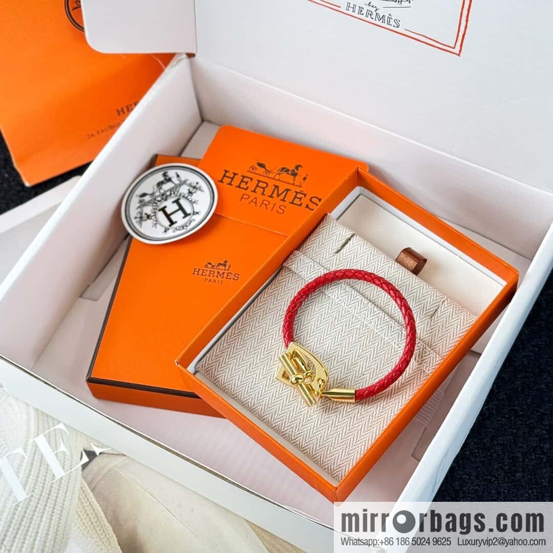 ❗️New ❗️ gold, new ☑️ Hermès HERMES Etrier horseshoe bracelet bracelet