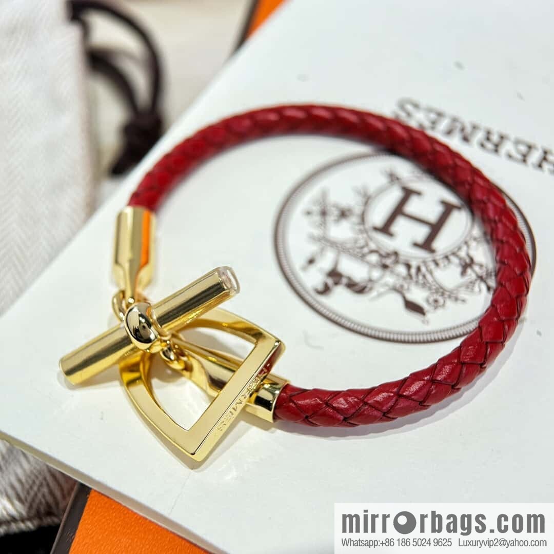❗️New ❗️ gold, new ☑️ Hermès HERMES Etrier horseshoe bracelet bracelet