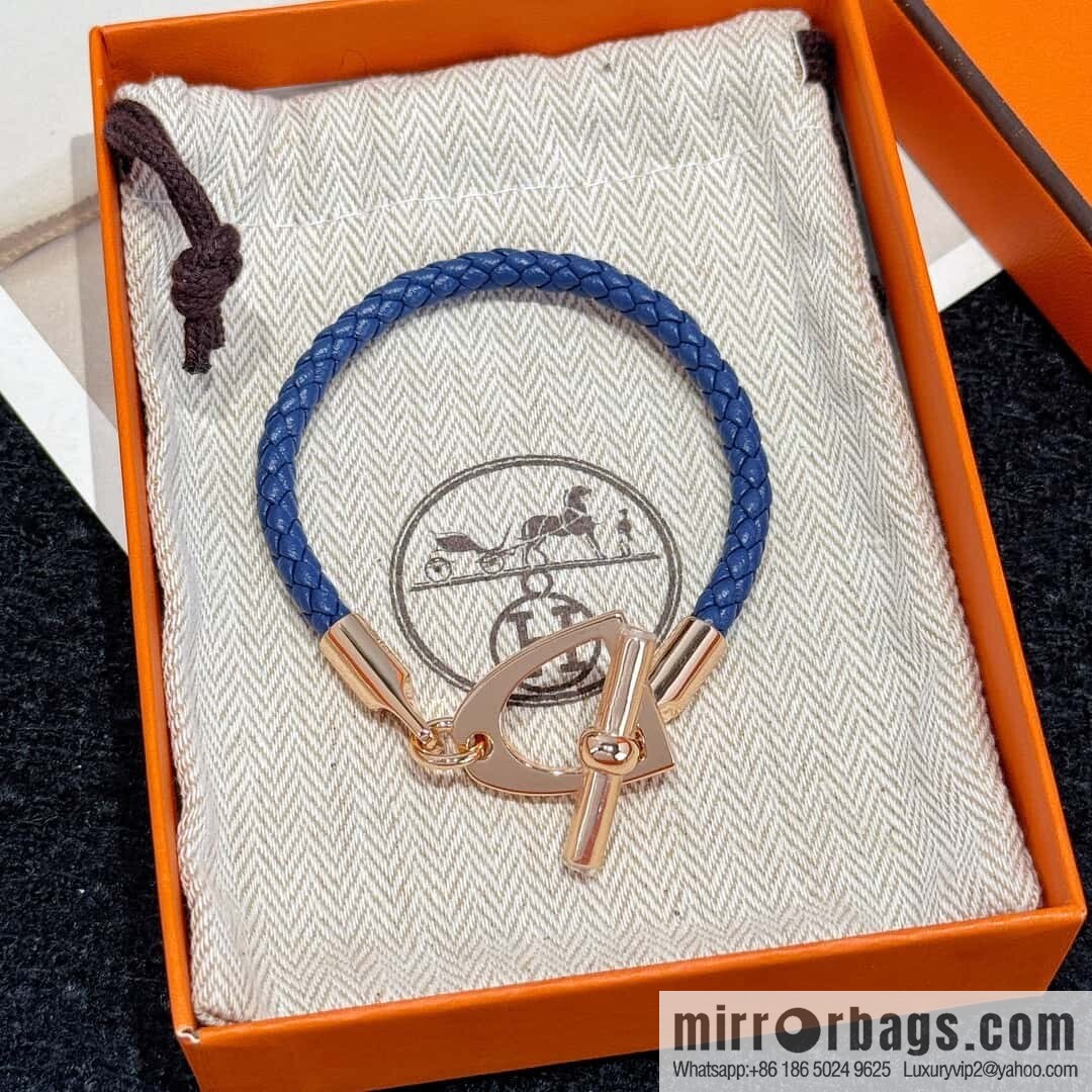 ❗️New ❗️ Rose Gold New ☑️ Hermès HERMES Etrier Horseshoe Bracelet