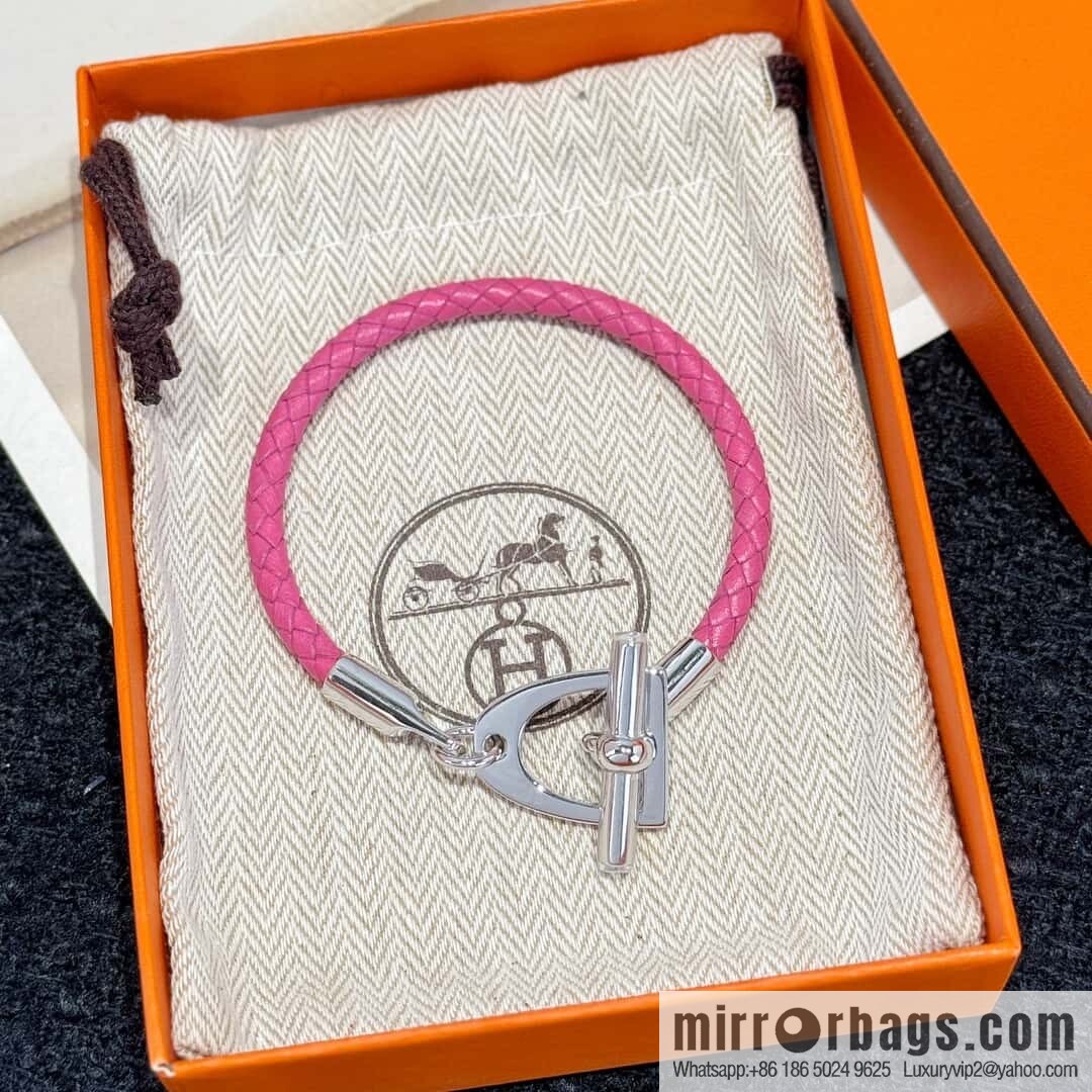 ❗️New ❗️ Silver, New ☑️ Hermès HERMES Etrier Horseshoe Bracelet