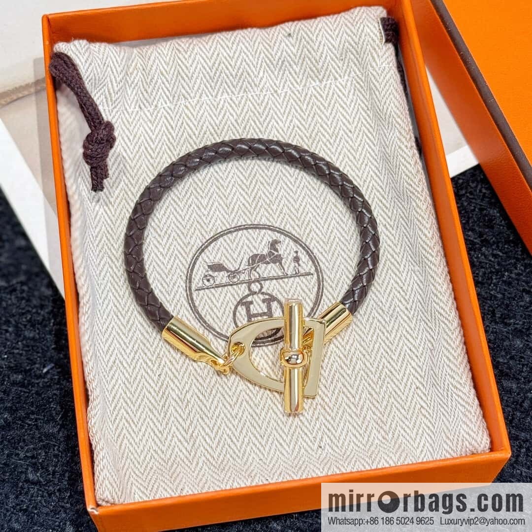 ❗️New ❗️ gold, new ☑️ Hermès HERMES Etrier horseshoe bracelet bracelet