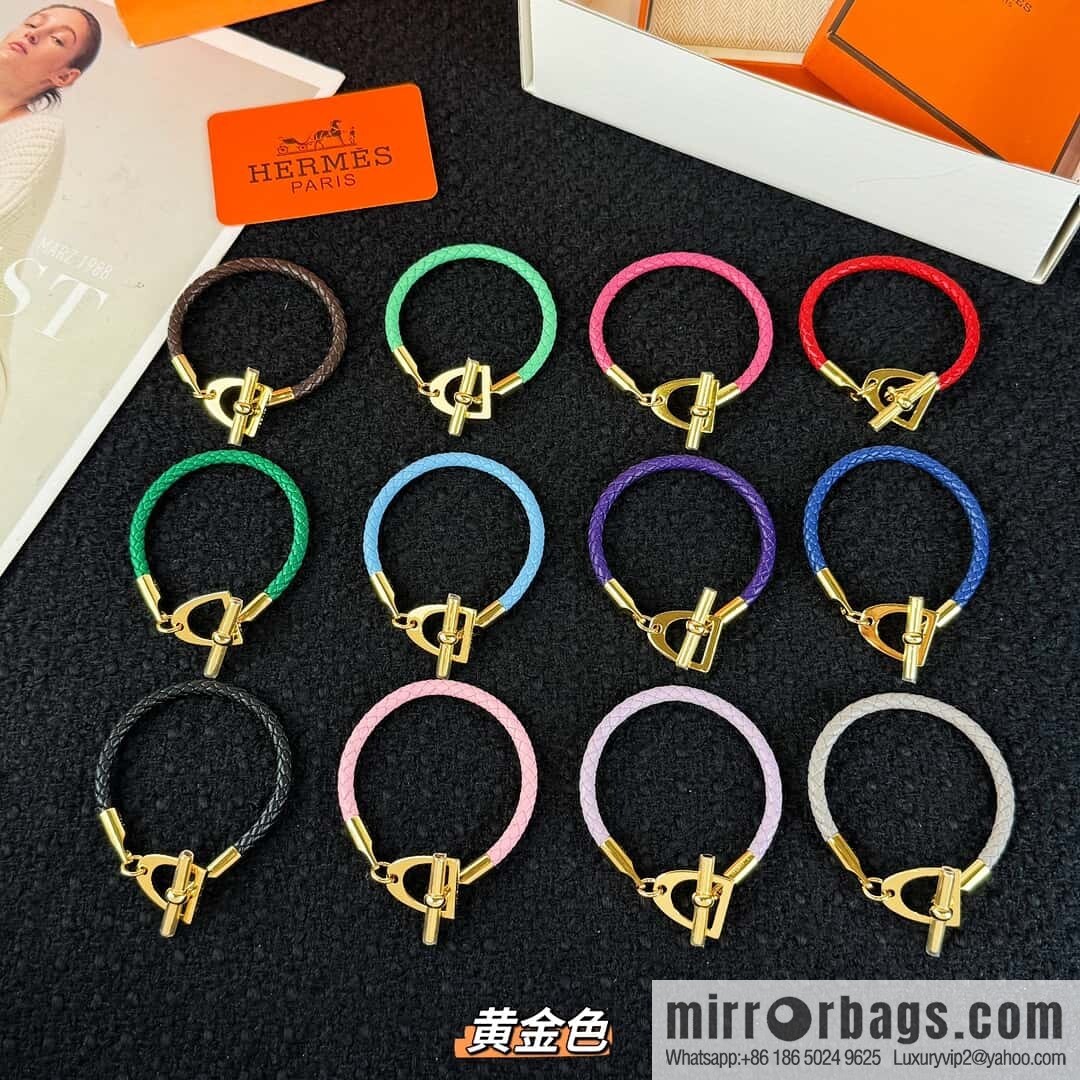 ❗️New ❗️ gold, new ☑️ Hermès HERMES Etrier horseshoe bracelet bracelet