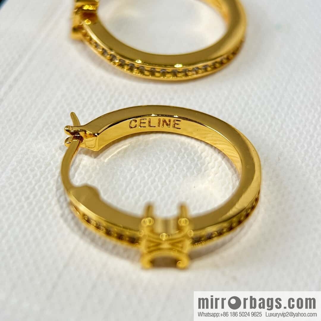 ❗️New ❗️ ☀️ original order ☀️ new ☑️ Celine Celine simple style Arc de Triomphe earrings ☀️