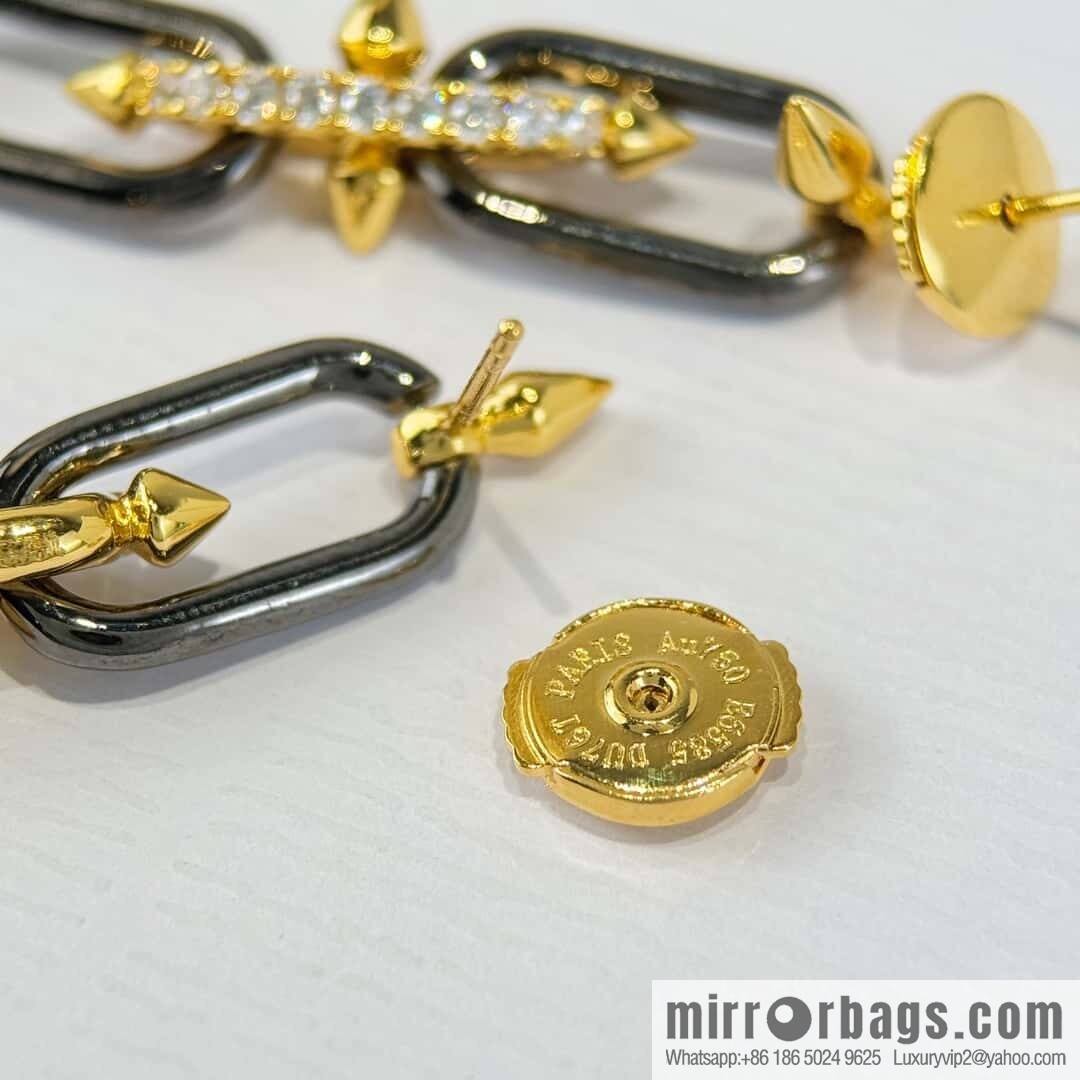 ❗️New ❗️ ☀️ Original ☀️ Tiffany & co Tiffany Titan Jewelry Tiffany Titan by Pharrell Williams Trident Gun Black Stud Earrings ☀️
